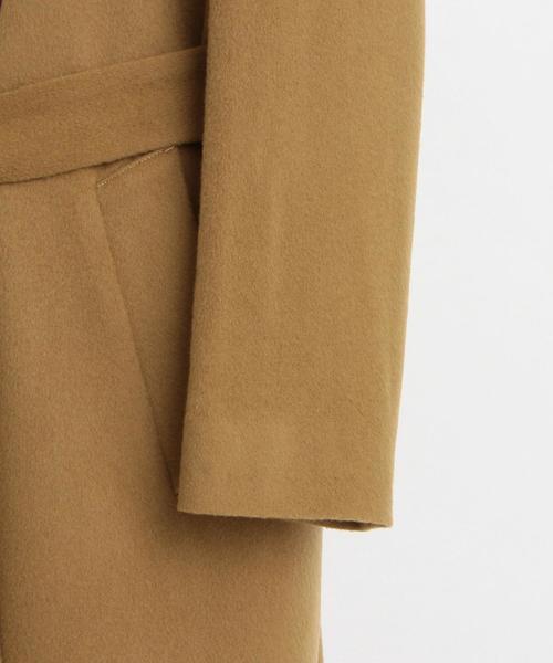 BEAUTY&YOUTH UNITED ARROWS（ビューティーアンドユースユナイテッドアローズ）の「BY∴ ビーバーミドルガウンコート ◆（その他アウター・レディース・ダークグレー/オリーブ/グレー・MEDIUM/SMALL）」の7枚目の写真