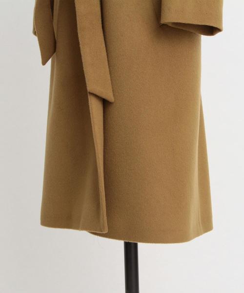 BEAUTY&YOUTH UNITED ARROWS（ビューティーアンドユースユナイテッドアローズ）の「BY∴ ビーバーミドルガウンコート ◆（その他アウター・レディース・ダークグレー/オリーブ/グレー・MEDIUM/SMALL）」の8枚目の写真