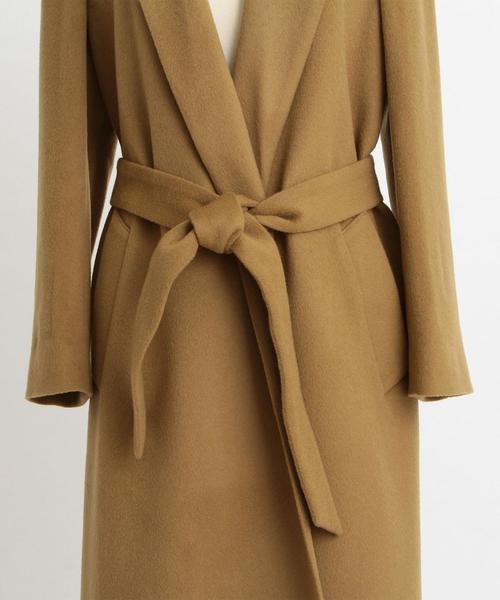 BEAUTY&YOUTH UNITED ARROWS（ビューティーアンドユースユナイテッドアローズ）の「BY∴ ビーバーミドルガウンコート ◆（その他アウター・レディース・ダークグレー/オリーブ/グレー・MEDIUM/SMALL）」の22枚目の写真