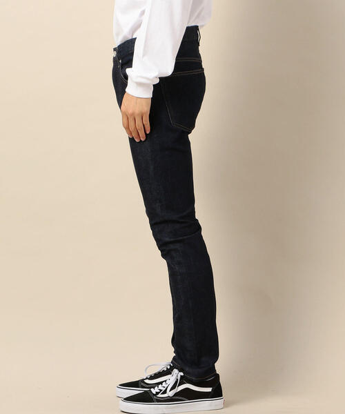 BEAUTY&YOUTH UNITED ARROWS（ビューティーアンドユースユナイテッドアローズ）の「BY セルビッチ スキニー デニムパンツ -MADE IN JAPAN-（デニムパンツ・メンズ・ネイビー・30inch/32inch/34inch/28inch）」の4枚目の写真