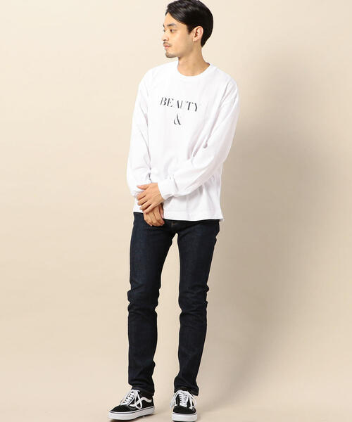 BEAUTY&YOUTH UNITED ARROWS（ビューティーアンドユースユナイテッドアローズ）の「BY セルビッチ スキニー デニムパンツ -MADE IN JAPAN-（デニムパンツ・メンズ・ネイビー・30inch/32inch/34inch/28inch）」の5枚目の写真