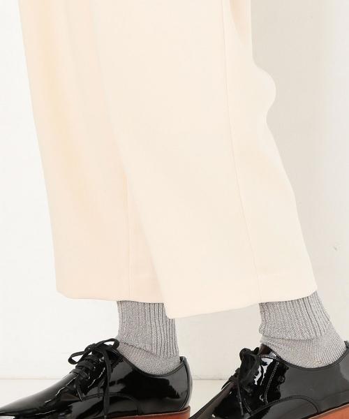 Another Edition（アナザーエディション）の「ダブルクロス8分丈パンツ（その他パンツ・レディース・ブラック/ブラウン/ナチュラル・SMALL/MEDIUM）」の6枚目の写真