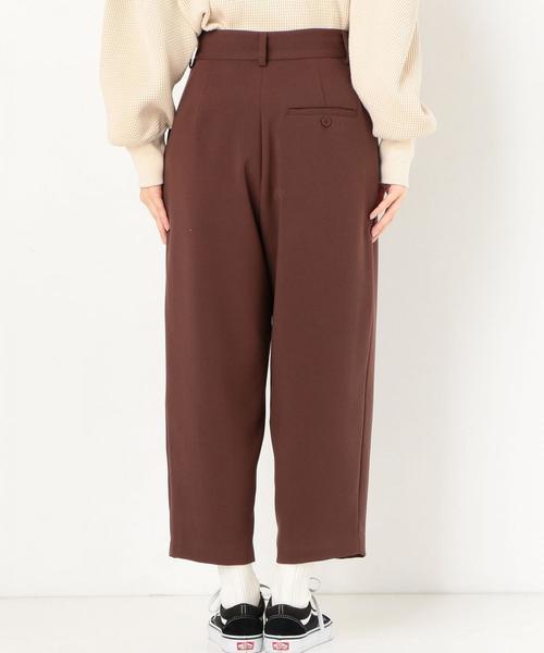 Another Edition（アナザーエディション）の「ダブルクロス8分丈パンツ（その他パンツ・レディース・ブラック/ブラウン/ナチュラル・SMALL/MEDIUM）」の5枚目の写真