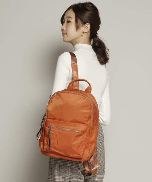 Plain Clothing プレーンクロージング の ナイロンzip大容量カラーバックパック リュック バックパック リュック Wear