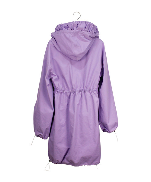 CRY.（クライ）の「The PLASTICS/color　レイヤードフーディードレス/カラー（ワンピース・レディース・パープル・38）」の3枚目の写真