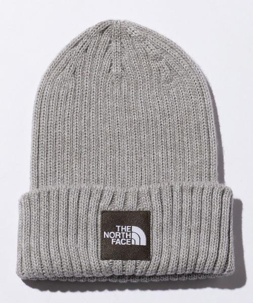 THE NORTH FACE（ザノースフェイス）の「＜THE NORTH FACE＞ LOGO BEANIE/ビーニー（ニットキャップ/ビーニー・メンズ・ブラック/グレー/レッド/コバルトブルー/ネイビー・FREE）」の3枚目の写真