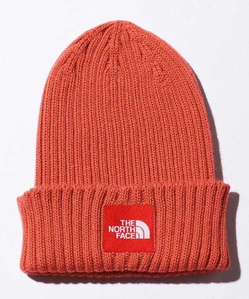 THE NORTH FACE（ザノースフェイス）の「＜THE NORTH FACE＞ LOGO BEANIE/ビーニー（ニットキャップ/ビーニー・メンズ・ブラック/グレー/レッド/コバルトブルー/ネイビー・FREE）」の5枚目の写真
