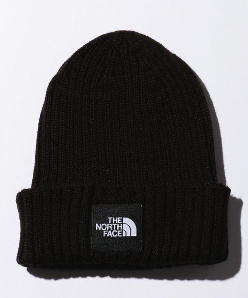 THE NORTH FACE（ザノースフェイス）の「＜THE NORTH FACE＞ LOGO BEANIE/ビーニー（ニットキャップ/ビーニー・メンズ・ブラック/グレー/レッド/コバルトブルー/ネイビー・FREE）」の2枚目の写真