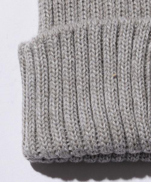 THE NORTH FACE（ザノースフェイス）の「＜THE NORTH FACE＞ LOGO BEANIE/ビーニー（ニットキャップ/ビーニー・メンズ・ブラック/グレー/レッド/コバルトブルー/ネイビー・FREE）」の7枚目の写真