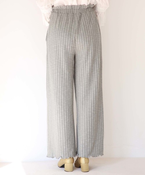 one after another NICE CLAUP（ワンアフターアナザーナイスクラップ）の「使いやすいテレコパンツ（その他パンツ・レディース・ブラック/グレー/アイボリー/レッド・FREE）」の18枚目の写真