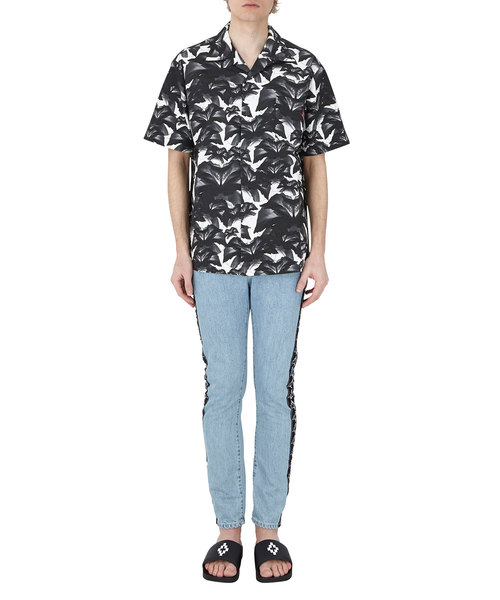 MARCELO BURLON（マルセロ・バーロン）の「MARCELO BURLON 『GREY FLOWERS』シャツ（シャツ/ブラウス・メンズ・ダークグレー・MEDIUM）」の2枚目の写真