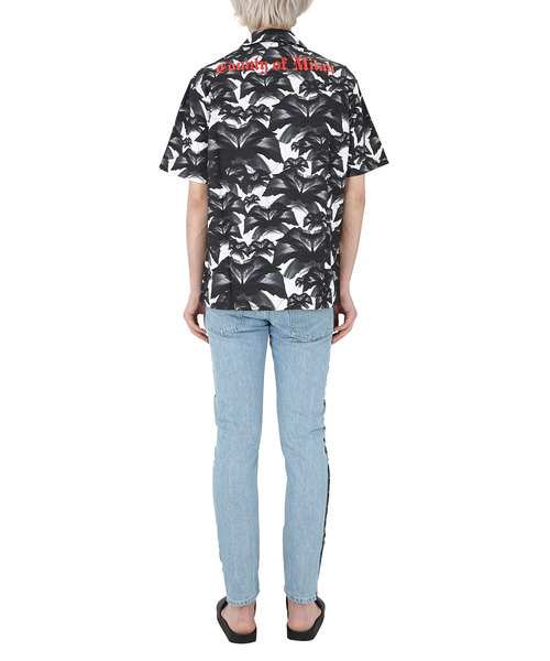 MARCELO BURLON（マルセロ・バーロン）の「MARCELO BURLON 『GREY FLOWERS』シャツ（シャツ/ブラウス・メンズ・ダークグレー・MEDIUM）」の4枚目の写真