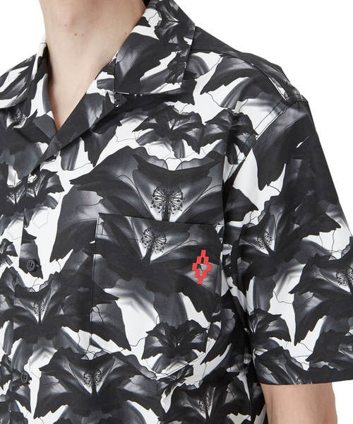MARCELO BURLON（マルセロ・バーロン）の「MARCELO BURLON 『GREY FLOWERS』シャツ（シャツ/ブラウス・メンズ・ダークグレー・MEDIUM）」の5枚目の写真