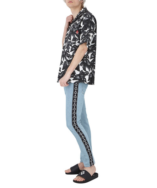 MARCELO BURLON（マルセロ・バーロン）の「MARCELO BURLON 『GREY FLOWERS』シャツ（シャツ/ブラウス・メンズ・ダークグレー・MEDIUM）」の8枚目の写真