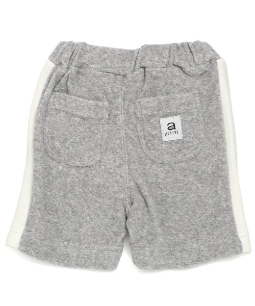 apres les cours(アプレレクール)の「サイドラインパンツ 4.5分丈(その他パンツ・キッズ・レンガ/ネイビー/グレー・80/90/100/110/120/130)」の14枚目の写真