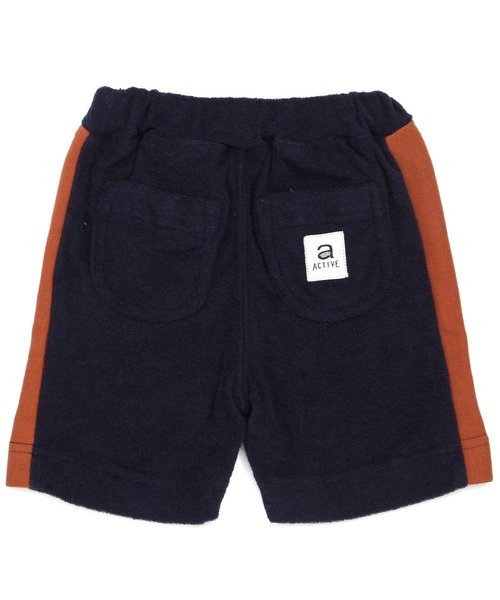 apres les cours(アプレレクール)の「サイドラインパンツ 4.5分丈(その他パンツ・キッズ・レンガ/ネイビー/グレー・80/90/100/110/120/130)」の21枚目の写真