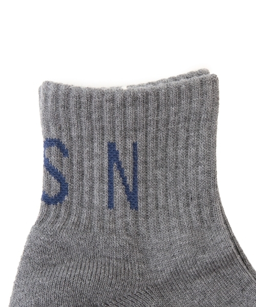 BEAMS BOY（ビームスボーイ）の「◎ROSTER SOCKS / BACKロゴ（ソックス/靴下・レディース・グレー/ネイビー・ONE SIZE）」の11枚目の写真