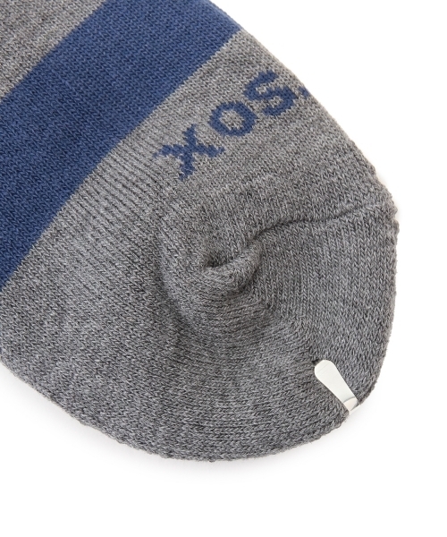 BEAMS BOY（ビームスボーイ）の「◎ROSTER SOCKS / BACKロゴ（ソックス/靴下・レディース・グレー/ネイビー・ONE SIZE）」の12枚目の写真