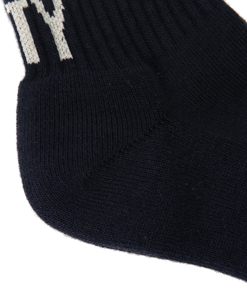 BEAMS BOY（ビームスボーイ）の「◎ROSTER SOCKS / BACKロゴ（ソックス/靴下・レディース・グレー/ネイビー・ONE SIZE）」の9枚目の写真