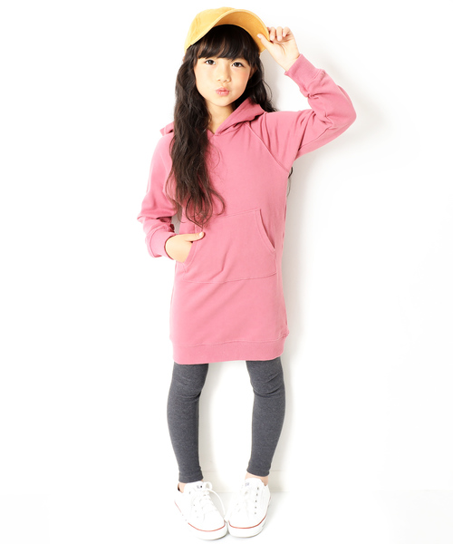 devirock(デビロック)の「ベーシック無地リブレギンス スパッツ(レギンス/スパッツ・キッズ・ヘザーチャコール/杢グレー/ネイビー/モカ/ブラック/ワイン/アイボリー/ベージュ/オートミール/キャメル・100cm/110cm/120cm/130cm/140cm/150cm/160cm)」の18枚目の写真