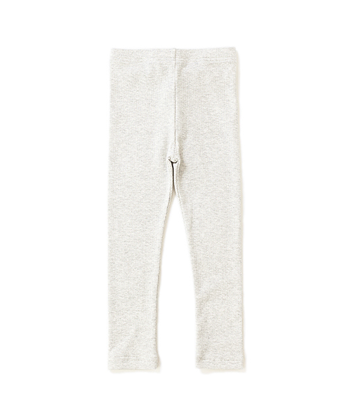 devirock(デビロック)の「ベーシック無地リブレギンス スパッツ(レギンス/スパッツ・キッズ・ヘザーチャコール/杢グレー/ネイビー/モカ/ブラック/ワイン/アイボリー/ベージュ/オートミール/キャメル・100cm/110cm/120cm/130cm/140cm/150cm/160cm)」の13枚目の写真