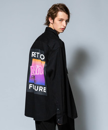 MYne | 【MYne】レトロフューチャーデニムシャツ/RETRO FUTURE Denim shirt(シャツ/ブラウス)