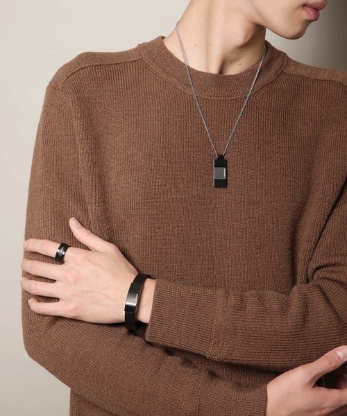 カルバンクライン Calvin Klein メンズブレスレット Strong ストロング ブラック ブレスレット Calvin Klein Watches Jewelry カルバン クライン ウォッチ ジュエリー のファッション通販 Zozotown