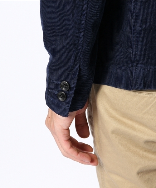 BEAMS（ビームス）の「□BEAMS / SL コーデュロイ 2Bジャケット（テーラードジャケット・メンズ・グリーン/ネイビー・SMALL/MEDIUM/LARGE）」の7枚目の写真