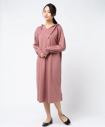 WEGO | WEGO/Vネックパーカーワンピース(ワンピース)