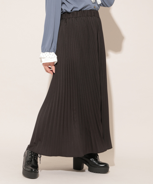 apres jour(アプレジュール)の「アソートプリーツスカート【ZOZOTOWN限定アイテム】(スカート・レディース・ブラック/ベージュ/オフホワイト/ブラック系その他/ホワイト系その他/ドット/レッド系その他/イエロー系その他/ブルー/ライトグレー/サックスブルー/ライトグリーン・フリー)」の4枚目の写真