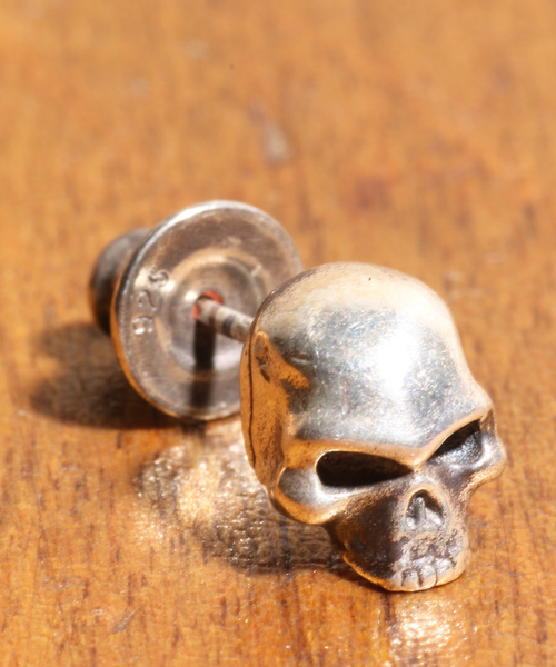 THEFT セフト / SILVER SKULL スカルモチーフシルバーピアス / TTI-49  
