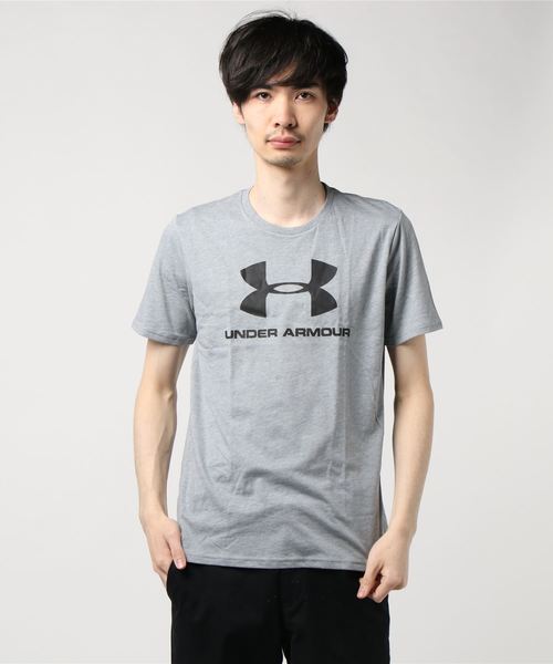 UNDER ARMOUR（アンダーアーマー）の「アンダーアーマー UNDER ARMOUR UA SPORTSTYLE LOGO SS 1329590（Tシャツ/カットソー・メンズ・ホワイト/ブラック/グレー/ネイビー・M/L/S/XL/XXL）」の3枚目の写真