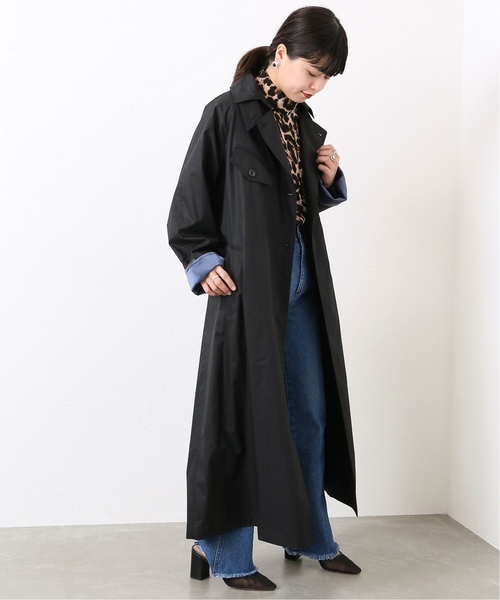 CITYSHOP(シティーショップ)の「タイプライタートレンチ(トレンチコート・レディース・ブラック・36/38)」の12枚目の写真