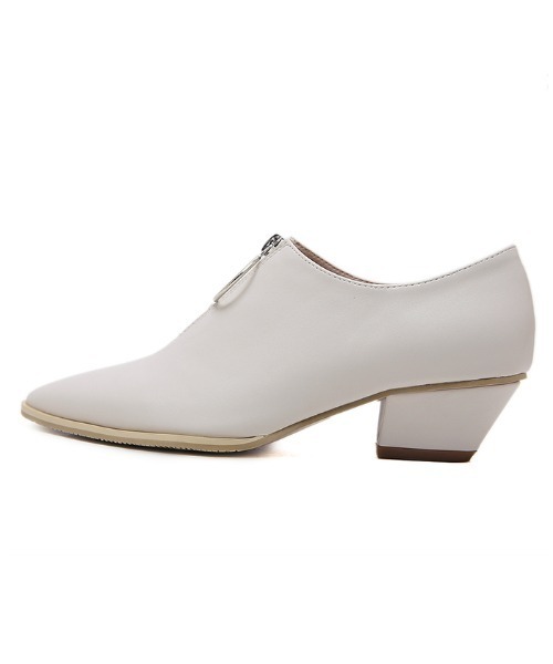 Futier land(フューティアランド)の「フロントZIPポインテッドブーティー(ブーツ・レディース・ブラック/ブラウン/アイボリー・36/37/38/39/40)」の19枚目の写真