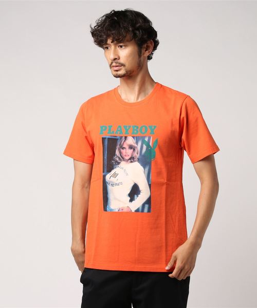 HYSTERIC GLAMOUR（ヒステリックグラマー）の「MISS KAREN 1982 Tシャツ（Tシャツ/カットソー・メンズ・ブラック/ホワイト/オレンジ・MEDIUM/LARGE/X-LARGE/SMALL）」の3枚目の写真
