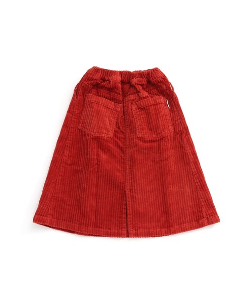 MAKE YOUR DAY（メイクユアデイ）の「ストレッチ親子コール ラップスカート■80～140cm（スカート・キッズ・チャコールグレー/レッド/ピンク/キャメル・90/100/110/120/80/130/140）」の11枚目の写真