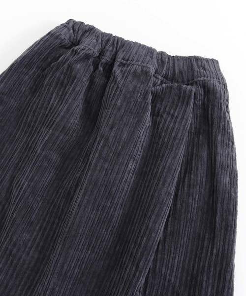 MAKE YOUR DAY（メイクユアデイ）の「ストレッチ親子コール ラップスカート■80～140cm（スカート・キッズ・チャコールグレー/レッド/ピンク/キャメル・90/100/110/120/80/130/140）」の12枚目の写真