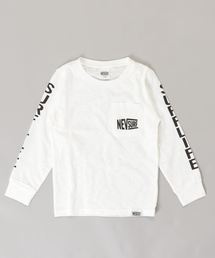 THE CASUAL | ポケット付き長袖クルーネックTシャツ キッズ(Tシャツ/カットソー)