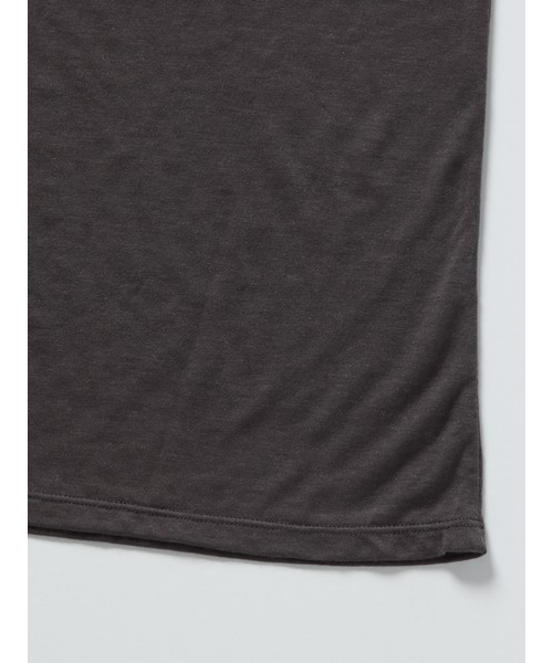 DRWCYS(ドロシーズ)の「テンセルカシミヤTシャツ(Tシャツ/カットソー・レディース・ホワイト/グレー/ネイビー/スミクロ・FREE)」の9枚目の写真