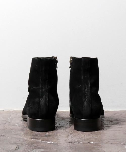 BUTTERO ブッテロ ショートサイドジップブーツB4932