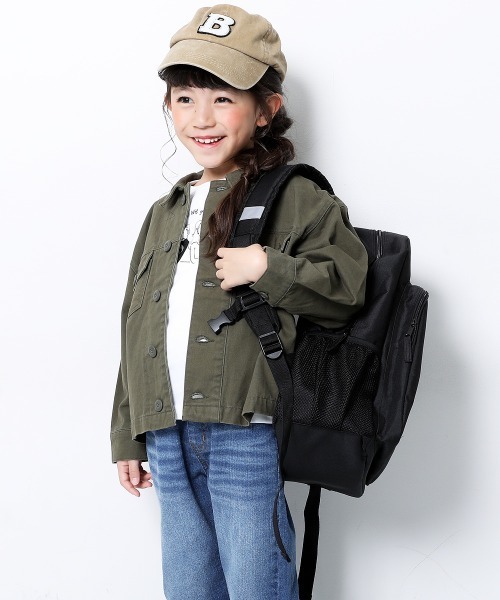 devirock（デビロック）の「スポーティーリュック（バックパック/リュック・キッズ・ブラック・ONE SIZE）」の4枚目の写真