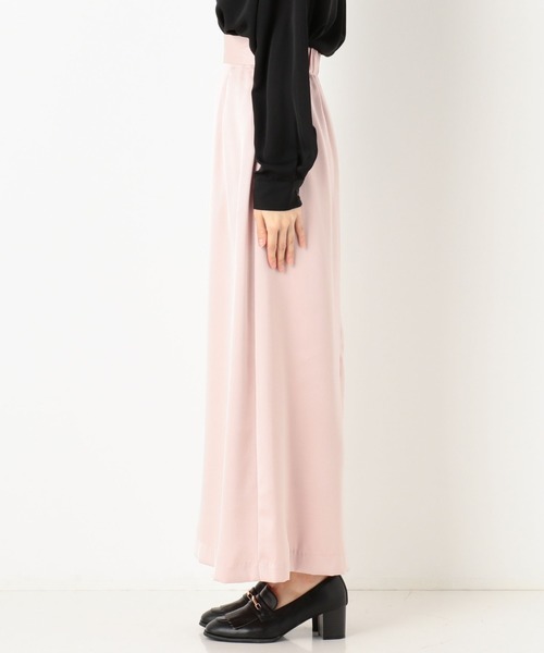 archives（アルシーヴ）の「サテンロングセミフレアスカート（スカート・レディース・ネイビー/グレー/ピンク・MEDIUM）」の14枚目の写真