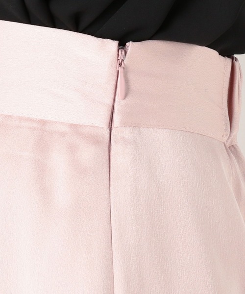 archives（アルシーヴ）の「サテンロングセミフレアスカート（スカート・レディース・ネイビー/グレー/ピンク・MEDIUM）」の10枚目の写真