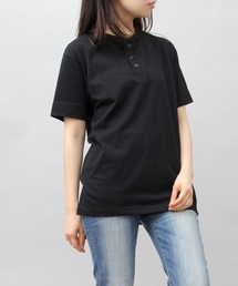 United Athle | 【 United Athle / ユナイテッドアスレ 】 5.6オンス ヘンリーネック Tシャツ / 大きめ(Tシャツ/カットソー)