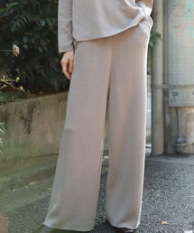 LAKOLE | 12Gスーピマニットパンツ / LAKOLE(その他パンツ)