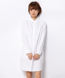 coen | オックスフォードシャツワンピース(シャツワンピース)