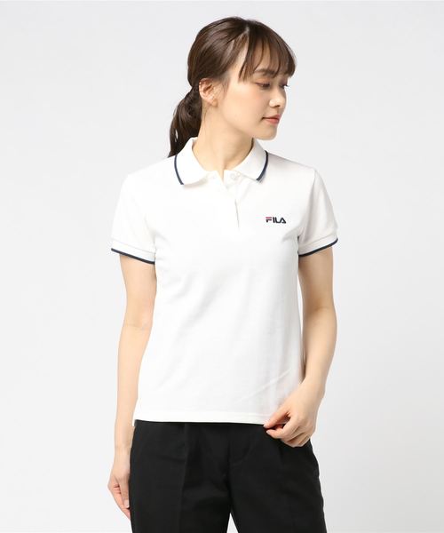 FILA（フィラ）の「FILA 半袖ポロシャツ（ポロシャツ）」 - WEAR