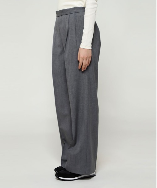SUNSPEL(サンスペル)の「SUNSPEL / WOMEN’S FINE WOOL POPLIN(その他パンツ・レディース・グレー・1/2)」の5枚目の写真
