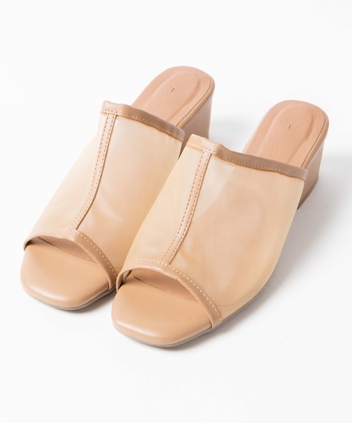 WEGO(ウィゴー)の「WEGO/シアーサンダル(サンダル・レディース・ベージュ/ブラウン・MEDIUM/LARGE)」の11枚目の写真