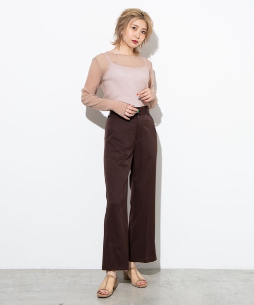 WEGO(ウィゴー)の「WEGO/シアーサンダル(サンダル・レディース・ベージュ/ブラウン・MEDIUM/LARGE)」の14枚目の写真